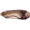 image:imageHee grand BowKnot Ballet Flats Womens Square Toe Flat Shoes Suede Dress Shoes Comfort SlipOn Loafers Casual Womens FlatsCamouflage Brown