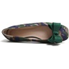 image:imageHee grand BowKnot Ballet Flats Womens Square Toe Flat Shoes Suede Dress Shoes Comfort SlipOn Loafers Casual Womens FlatsCamouflage Green