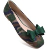 image:imageHee grand BowKnot Ballet Flats Womens Square Toe Flat Shoes Suede Dress Shoes Comfort SlipOn Loafers Casual Womens FlatsCamouflage Green