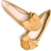 image:imageHee grand BowKnot Ballet Flats Womens Square Toe Flat Shoes Suede Dress Shoes Comfort SlipOn Loafers Casual Womens FlatsKhaki