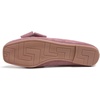 image:imageHee grand Bowknot Ballet Flats for Women Square Toe Dressy Shoes Suede Comfort SlipOn Loafers Casual Womens FlatsElegant Pink