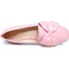image:imageHee grand Bowknot Ballet Flats for Women Square Toe Dressy Shoes Suede Comfort SlipOn Loafers Casual Womens FlatsPink