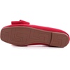 image:imageHee grand Bowknot Ballet Flats for Women Square Toe Dressy Shoes Suede Comfort SlipOn Loafers Casual Womens FlatsRed