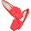 image:imageHee grand Bowknot Ballet Flats for Women Square Toe Dressy Shoes Suede Comfort SlipOn Loafers Casual Womens FlatsWatermelon Red