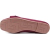 image:imageHee grand Bowknot Ballet Flats for Women Square Toe Dressy Shoes Suede Comfort SlipOn Loafers Casual Womens FlatsWine Red