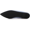 image:imageHee grand Bowknot Pointed Toe Ballet Flats for Women Comfort SlipOn Work Flats Suede Solid Dress ShoesLight Blue