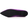 image:imageHee grand Bowknot Pointed Toe Ballet Flats for Women Comfort SlipOn Work Flats Suede Solid Dress ShoesPurple