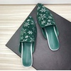 image:imageHee grand Christmas Shoes for Women Pointed Toe Plaid Snowflake Flat Shoes Comfortable Slip on Flats RedGreen Shoes for Christmas038christmas Green
