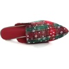 image:imageHee grand Christmas Shoes for Women Pointed Toe Plaid Snowflake Flat Shoes Comfortable Slip on Flats RedGreen Shoes for Christmas039christmas Red