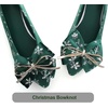 image:imageHee grand Christmas Shoes for Women Pointed Toe Plaid Snowflake Flat Shoes Comfortable Slip on Flats RedGreen Shoes for Christmas337christmas Green