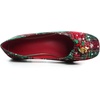 image:imageHee grand Christmas Shoes for Women Pointed Toe Plaid Snowflake Flat Shoes Comfortable Slip on Flats RedGreen Shoes for Christmas481christmas Red