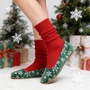 image:imageHee grand Christmas Shoes for Women Pointed Toe Plaid Snowflake Flat Shoes Comfortable Slip on Flats RedGreen Shoes for Christmas769christmas Green