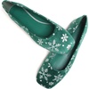 image:imageHee grand Christmas Shoes for Women Pointed Toe Plaid Snowflake Flat Shoes Comfortable Slip on Flats RedGreen Shoes for Christmas769christmas Green