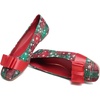 image:imageHee grand Christmas Shoes for Women Pointed Toe Plaid Snowflake Flat Shoes Comfortable Slip on Flats RedGreen Shoes for Christmas771christmas Red