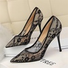 image:imageHee grand Classic Pointed Toe Heels for Women Fashion Suede Stiletto Wedding Party Dress Shoes Office Pumps Lady High Heels025black
