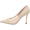 image:imageHee grand Classic Pointed Toe Heels for Women Fashion Suede Stiletto Wedding Party Dress Shoes Office Pumps Lady High Heels025pink