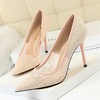 image:imageHee grand Classic Pointed Toe Heels for Women Fashion Suede Stiletto Wedding Party Dress Shoes Office Pumps Lady High Heels025pink