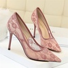 image:imageHee grand Classic Pointed Toe Heels for Women Fashion Suede Stiletto Wedding Party Dress Shoes Office Pumps Lady High Heels025purple