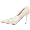 image:imageHee grand Classic Pointed Toe Heels for Women Fashion Suede Stiletto Wedding Party Dress Shoes Office Pumps Lady High Heels025white