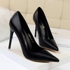 image:imageHee grand Classic Pointed Toe Heels for Women Fashion Suede Stiletto Wedding Party Dress Shoes Office Pumps Lady High Heels027black