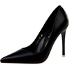 image:imageHee grand Classic Pointed Toe Heels for Women Fashion Suede Stiletto Wedding Party Dress Shoes Office Pumps Lady High Heels027black