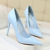 image:imageHee grand Classic Pointed Toe Heels for Women Fashion Suede Stiletto Wedding Party Dress Shoes Office Pumps Lady High Heels027blue