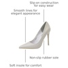 image:imageHee grand Classic Pointed Toe Heels for Women Fashion Suede Stiletto Wedding Party Dress Shoes Office Pumps Lady High Heels027grey