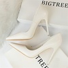 image:imageHee grand Classic Pointed Toe Heels for Women Fashion Suede Stiletto Wedding Party Dress Shoes Office Pumps Lady High Heels027white