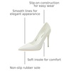 image:imageHee grand Classic Pointed Toe Heels for Women Fashion Suede Stiletto Wedding Party Dress Shoes Office Pumps Lady High Heels027white