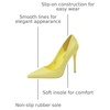 image:imageHee grand Classic Pointed Toe Heels for Women Fashion Suede Stiletto Wedding Party Dress Shoes Office Pumps Lady High Heels027yellow