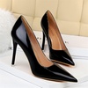 image:imageHee grand Classic Pointed Toe Heels for Women Fashion Suede Stiletto Wedding Party Dress Shoes Office Pumps Lady High Heels028black