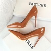 image:imageHee grand Classic Pointed Toe Heels for Women Fashion Suede Stiletto Wedding Party Dress Shoes Office Pumps Lady High Heels028brown