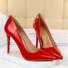image:imageHee grand Classic Pointed Toe Heels for Women Fashion Suede Stiletto Wedding Party Dress Shoes Office Pumps Lady High Heels028red