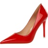 image:imageHee grand Classic Pointed Toe Heels for Women Fashion Suede Stiletto Wedding Party Dress Shoes Office Pumps Lady High Heels028red