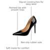 image:imageHee grand Classic Pointed Toe Heels for Women Fashion Suede Stiletto Wedding Party Dress Shoes Office Pumps Lady High Heels029black