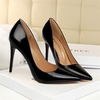 image:imageHee grand Classic Pointed Toe Heels for Women Fashion Suede Stiletto Wedding Party Dress Shoes Office Pumps Lady High Heels029black