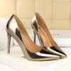image:imageHee grand Classic Pointed Toe Heels for Women Fashion Suede Stiletto Wedding Party Dress Shoes Office Pumps Lady High Heels029bronze