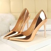 image:imageHee grand Classic Pointed Toe Heels for Women Fashion Suede Stiletto Wedding Party Dress Shoes Office Pumps Lady High Heels029rose Gold