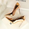 image:imageHee grand Classic Pointed Toe Heels for Women Fashion Suede Stiletto Wedding Party Dress Shoes Office Pumps Lady High Heels029rose Gold