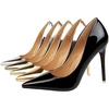 image:imageHee grand Classic Pointed Toe Heels for Women Fashion Suede Stiletto Wedding Party Dress Shoes Office Pumps Lady High Heels029silver