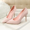 image:imageHee grand Classic Pointed Toe Heels for Women Fashion Suede Stiletto Wedding Party Dress Shoes Office Pumps Lady High Heels034pink
