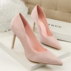 image:imageHee grand Classic Pointed Toe Heels for Women Fashion Suede Stiletto Wedding Party Dress Shoes Office Pumps Lady High Heels034pink