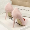 image:imageHee grand Classic Pointed Toe Heels for Women Fashion Suede Stiletto Wedding Party Dress Shoes Office Pumps Lady High Heels034pink