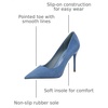 image:imageHee grand Classic Pointed Toe Heels for Women Fashion Suede Stiletto Wedding Party Dress Shoes Office Pumps Lady High Heels062blue