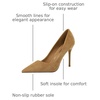 image:imageHee grand Classic Pointed Toe Heels for Women Fashion Suede Stiletto Wedding Party Dress Shoes Office Pumps Lady High Heels062khaki