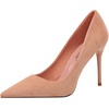 image:imageHee grand Classic Pointed Toe Heels for Women Fashion Suede Stiletto Wedding Party Dress Shoes Office Pumps Lady High Heels062pink