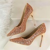 image:imageHee grand Classic Pointed Toe Heels for Women Fashion Suede Stiletto Wedding Party Dress Shoes Office Pumps Lady High Heels201champagne