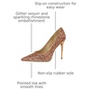 image:imageHee grand Classic Pointed Toe Heels for Women Fashion Suede Stiletto Wedding Party Dress Shoes Office Pumps Lady High Heels201champagne