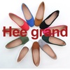image:imageHee grand Classic Solid Square Toe Ballet Flats for Women Comfort Casual Flats Lightweight Slip on Loafers Suede Dress ShoesRed