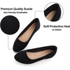 image:imageHee grand Classic Womens Round Toe Ballet Flats Comfortable SlipOn Loafers for Casual Work210black